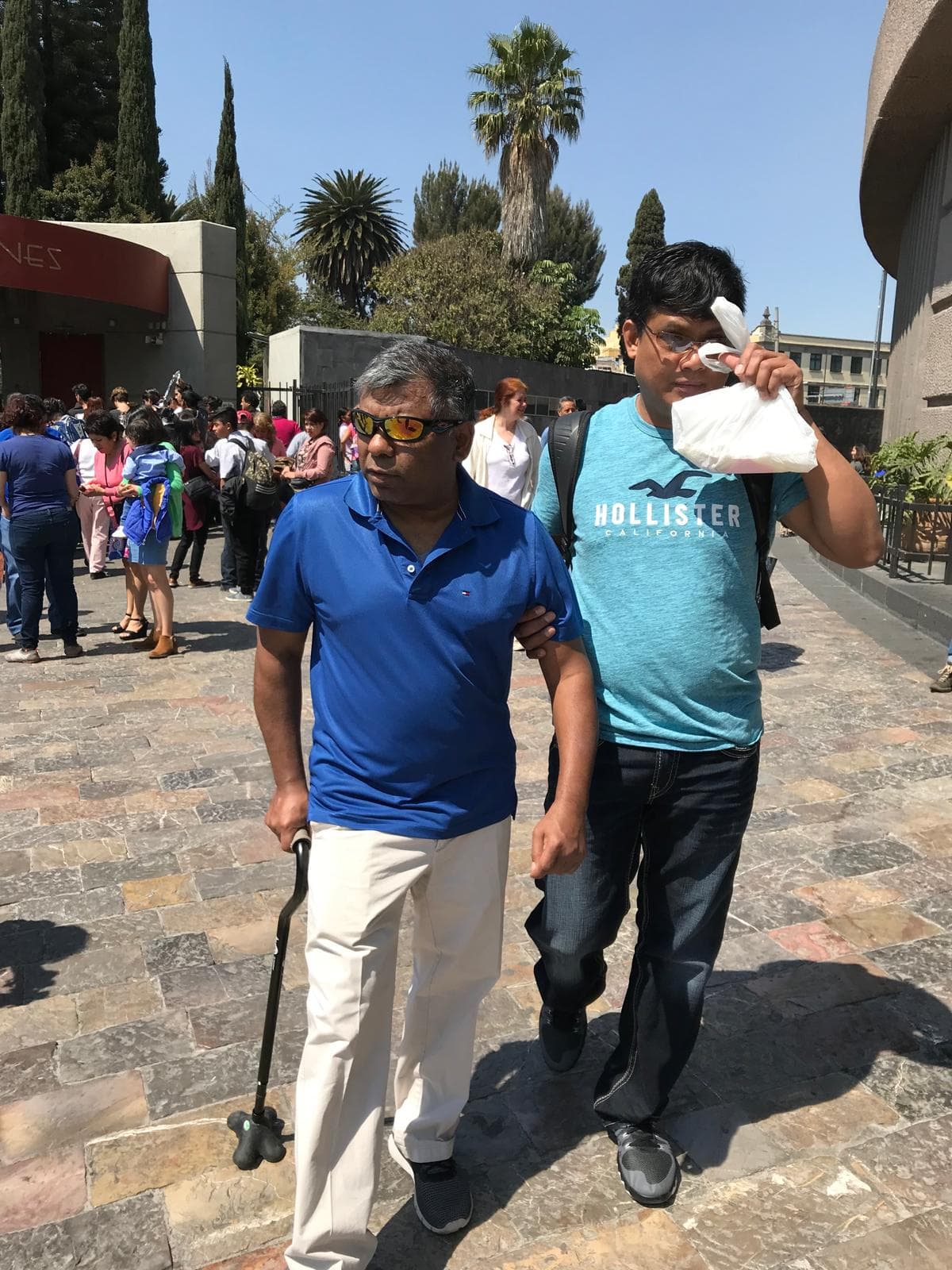 Visiting the sacred Basilica of Our Lady of Guadalupe