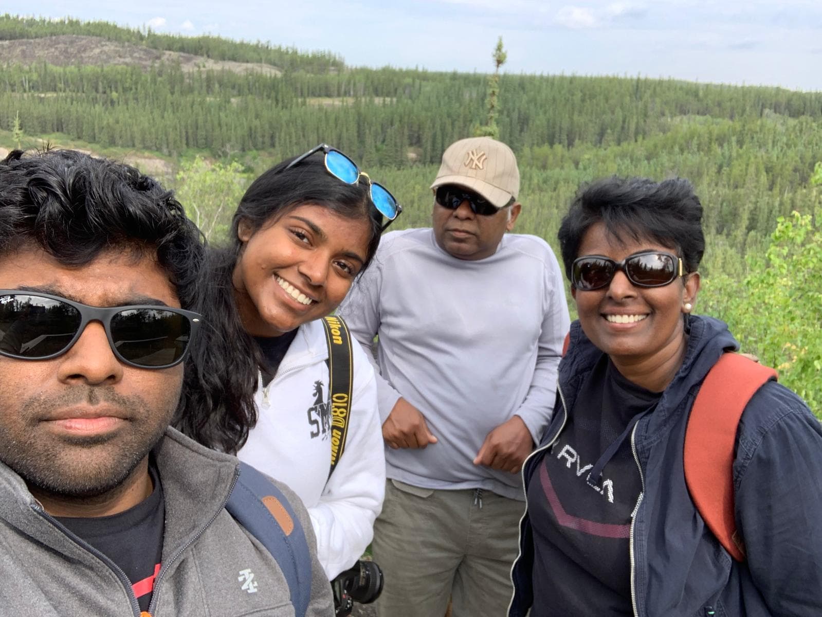 Exploring the scenic trails together